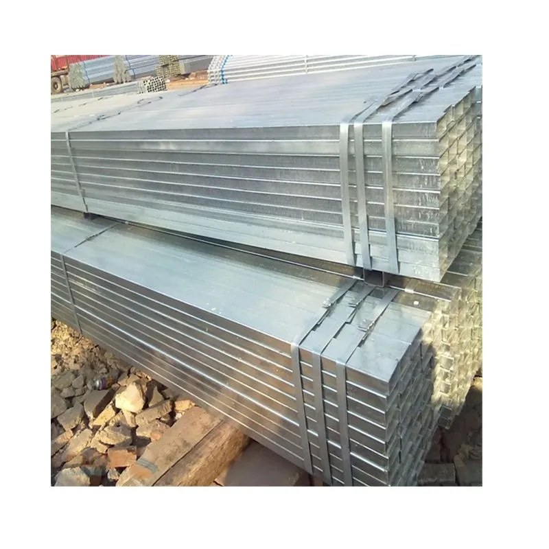 Hot Dip Galvanized Rectangular Steel Pipe high quality