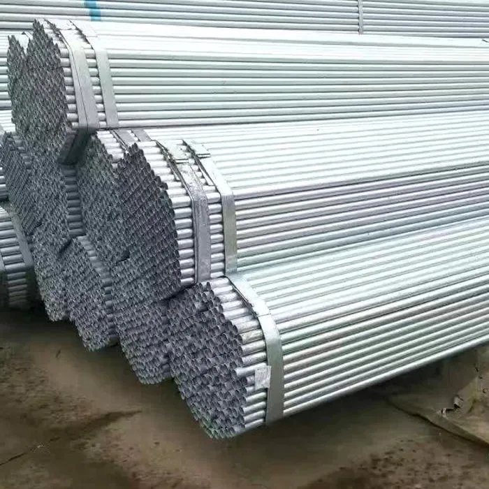 Hot Dip Galvanized Round Steel Pipe factory