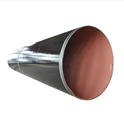 Tubería de acero revestida de cemento