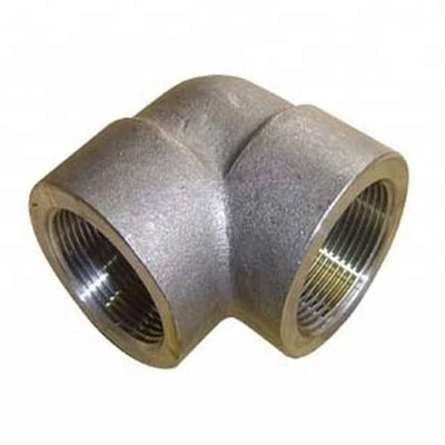 Codo de 90 grados roscado forjado